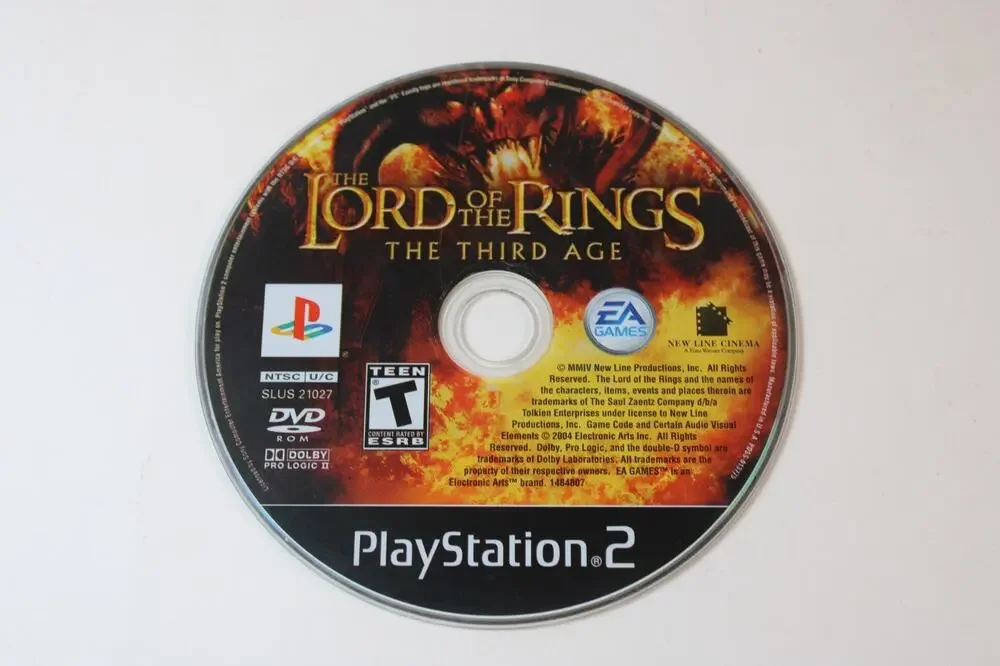 Lord of the Rings: The Third Age (Sony PlayStation 2, PS2) Game Disc only